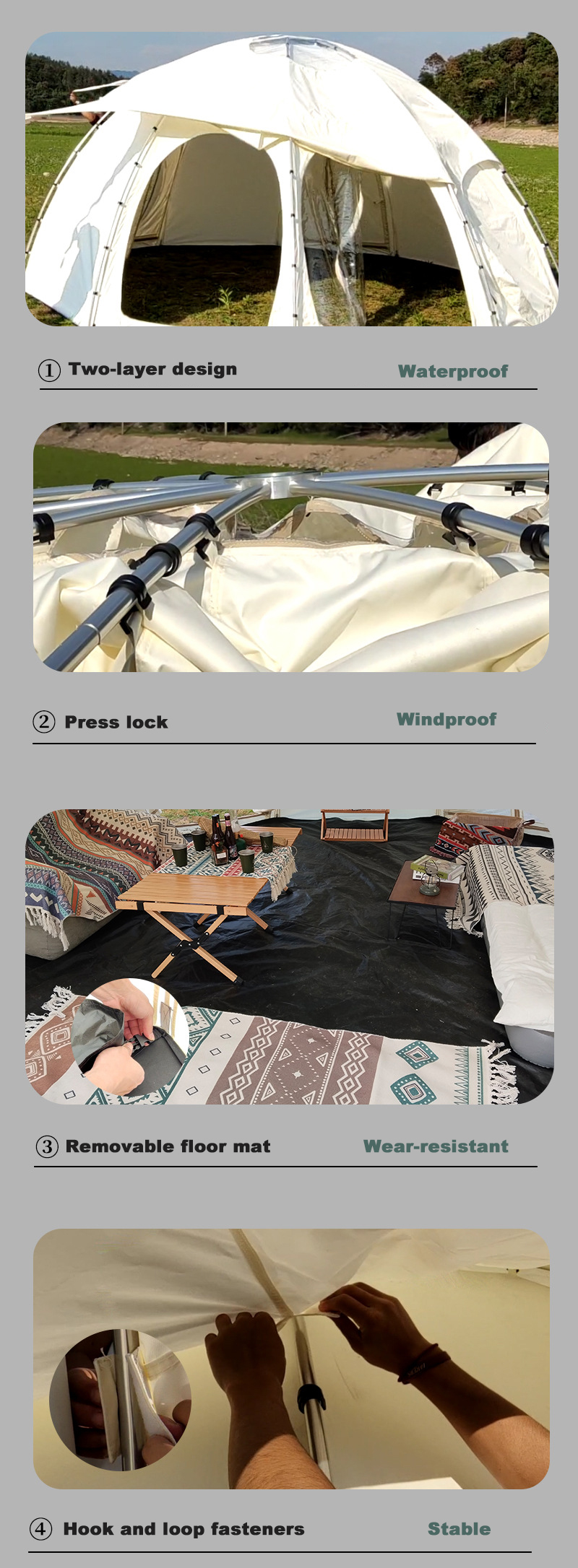 camping dome tent