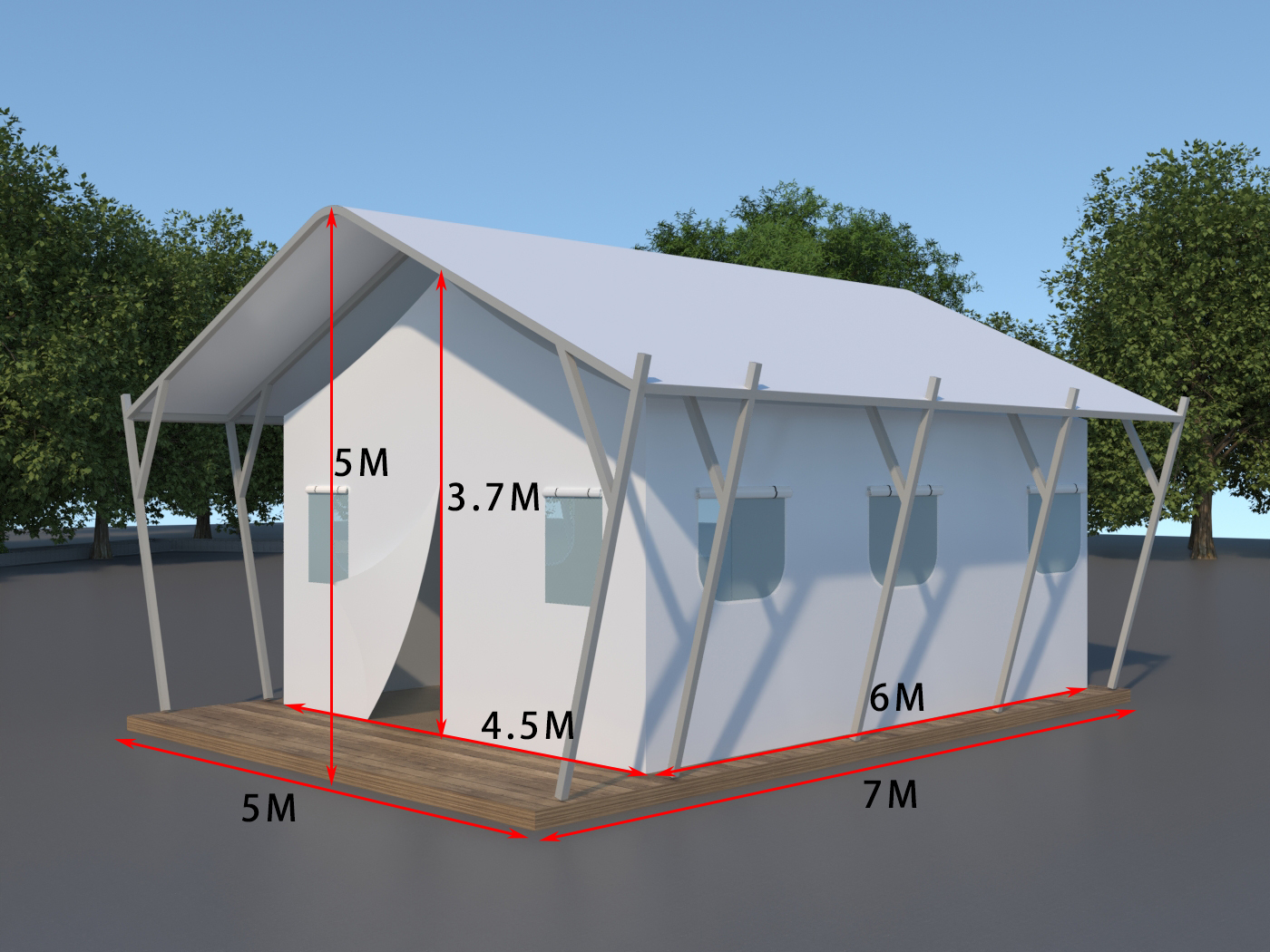 safari tent