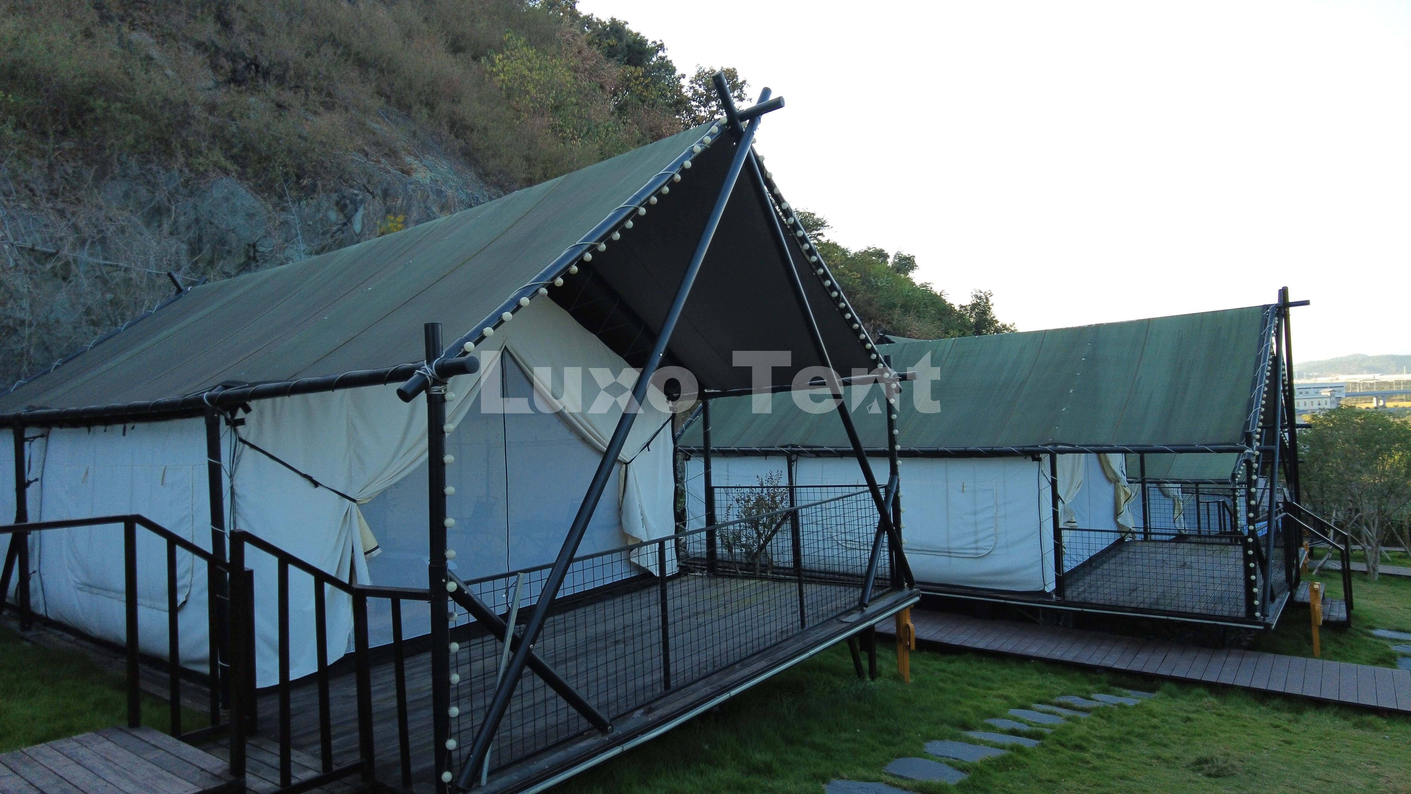 safari tent house