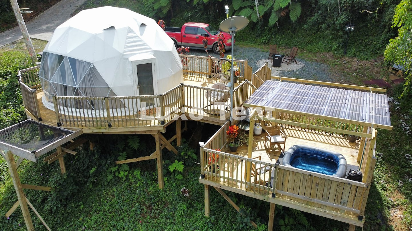 6m diameter geodesic dome tent01