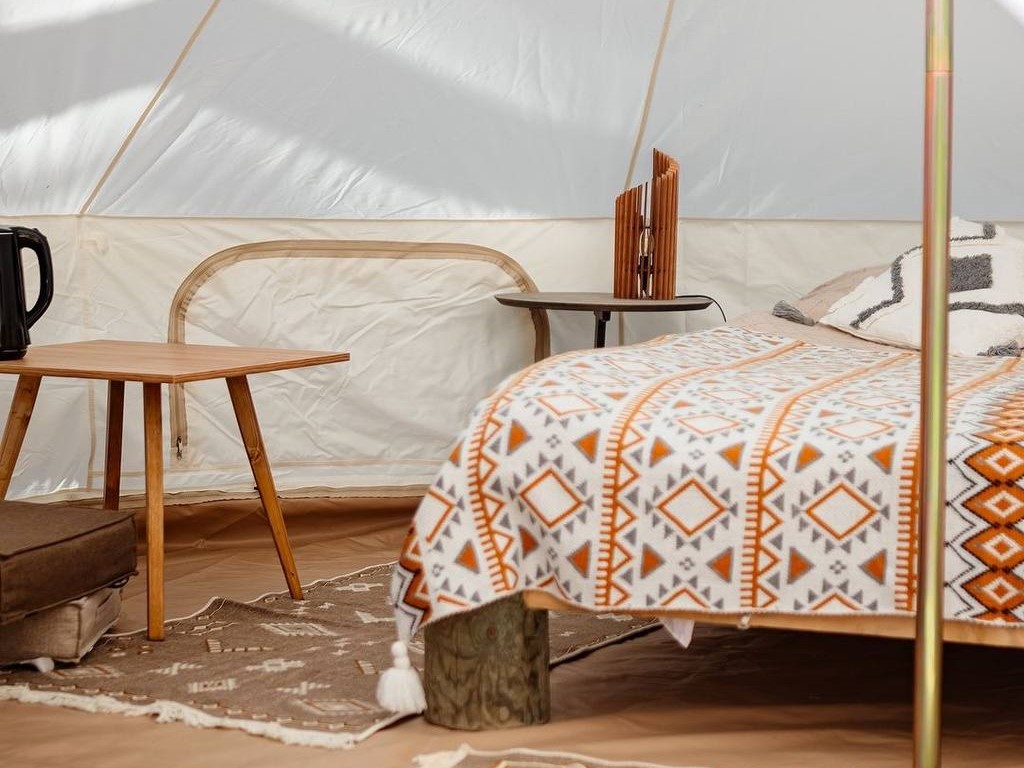 camping bell tent for living