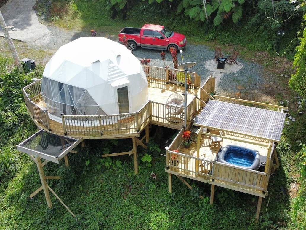 geodesic dome tent