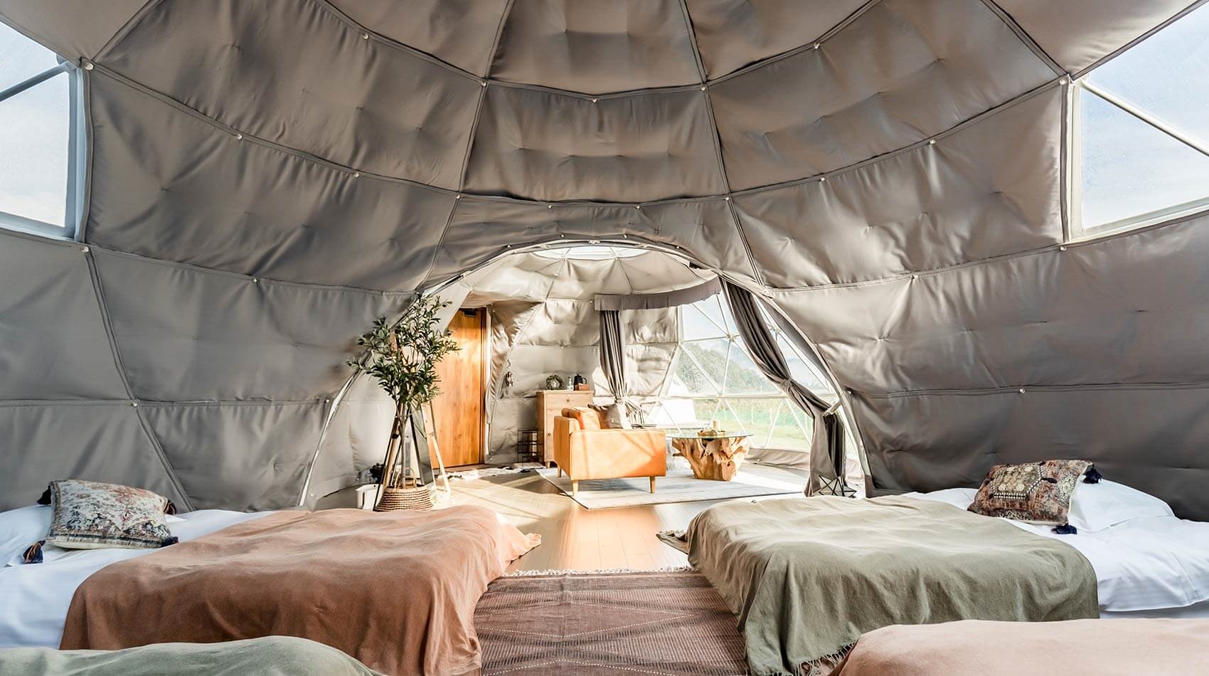 dome tent insulation