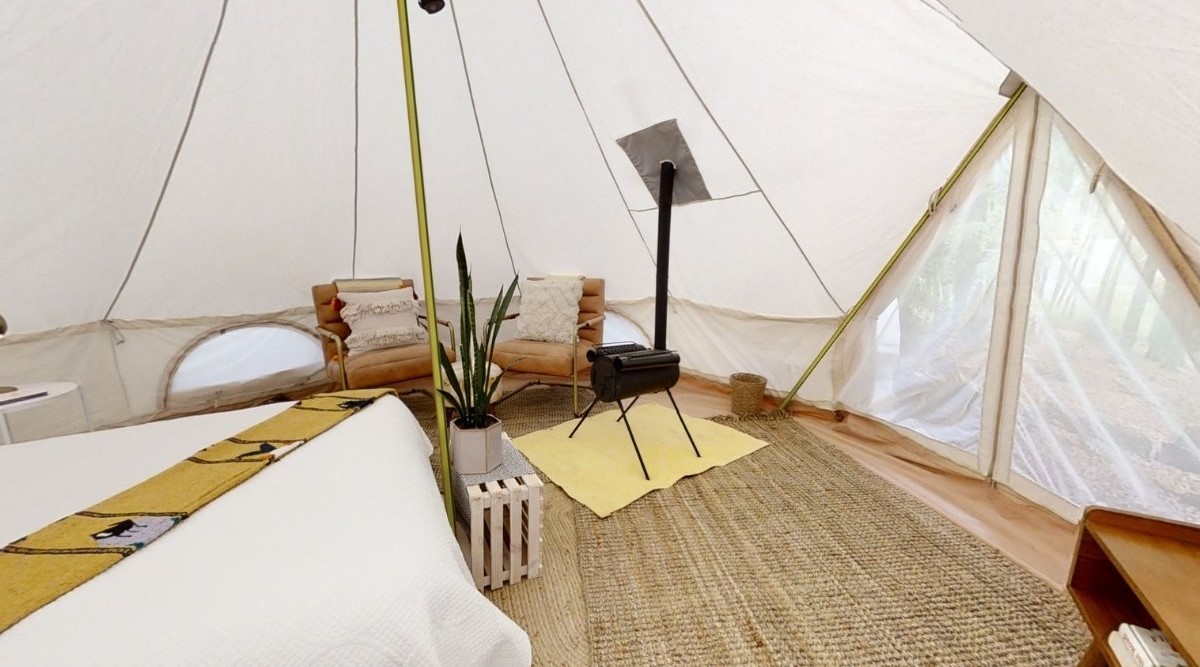 bell tent furniture